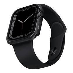 Etui UNIQ Valencia na Apple Watch 4/5/6/7/8/SE/SE2 40/41mm - grafitowe