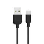 USAMS CABLE U-TURN USB-C 2A 1M BLACK