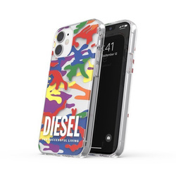 DIESEL CLEAR CASE  PRIDE CAMO AOP IPHONE 12 MINI COLOURFUL