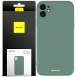 Spacecase Etui Silicone Case iPhone 11 dark green