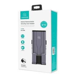 USAMS UCHWYT DO KRATKI WENTYLACYJNEJ METAL GRAVITY SZARY