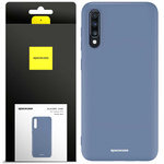 Spacecase Etui Silicone Case Galaxy A70 blue
