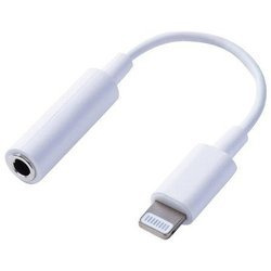 ADAPTER PRZEJŚCIÓWKA LIGHTNING->JACK 3.5MM AUDIO BIAŁY