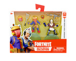 FORTNITE - SET OF TWO FIGURES WITH ACCESSORIES BATTLE ROYALE COLLECTION 13X18CM