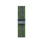 ORYGINALNA OPASKA APPLE NIKE SPORT LOOP 44/45/46/49MM BRIGHT GREEN/BLUE SIZE UNIWERSALNY  ORYGINALNA PLOMBA