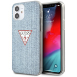 Guess GUHCP12SPCUJULLB iPhone12 mini 5,4" niebieski/light blue hardcase Jeans Collection
