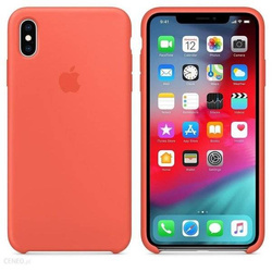 APPLE MTFF2ZM/A SILICONE CASE IPHONE XS MAX NECTARINE ORIGINAL SEAL