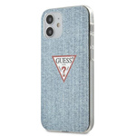Guess GUHCP12SPCUJULLB iPhone12 mini 5,4" niebieski/light blue hardcase Jeans Collection
