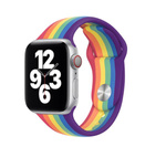 APPLE PASEK APPLE WATCH 3G930ZM/A SPORT BAND 44MM PRIDE EDITION ORYGINALNA PLOMBA