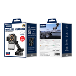 JELLICO uchwyt samochodowy z ładowaniem bezprzewodowym W15 15W Czarny