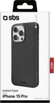 SBS Instinct iPhone 15 Pro Case Black