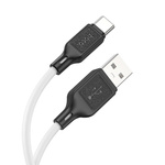Kabel USB A do USB C Hoco 3A 1 m X90 biały