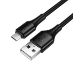 Kabel USB A do Micro USB Hoco 2,4A 1 m X120 czarny