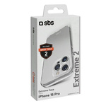 SBS Extreme 2 Mag iPhone 15 Pro Case, Transparent
