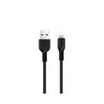Kabel USB A do Lightning Hoco 2,4A 1 m X20 czarny