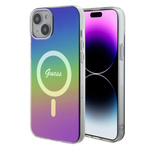 Guess GUHMP15SHITSK iPhone 15 / 14 / 13 6.1" wielokolorowy/rainbow hardcase IML Iridescent MagSafe