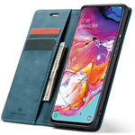 Spacecase Etui Wallet Galaxy A70 blue