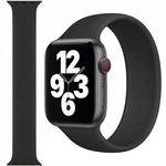 Apple Opaska  APPLE WATCH SOLO LOOP 38/39/41/42MM SIZE 3 BLACK ORYGINALNA PLOMBA