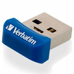 Verbatim Pendrive 64GB USB-A 3.2 NANOniebieski/blue 98711