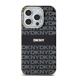 DKNY DKHMP14SHRHSEK iPhone 14 / 15 / 136.1" czarny/black hardcase IML Mono & Stripe MagSafe