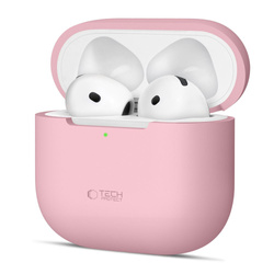 TECH-PROTECT SILICONE APPLE AIRPODS 4 DUSTY PINK