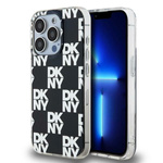 DKNY DKHCP15XHDLCEK iPhone 15 Pro Max6.7" czarny/black hardcase IML Checkered Mono Pattern