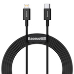 Baseus kabel Superior PD USB-C - Lightning 2,0m czarny 20W
