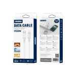 JELLICO cable B29 USB-C - Lightning PD 30W 1M White