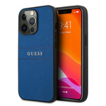 Guess GUHCP13LPSASBBL iPhone 13 Pro / 136,1" niebieski/blue Saffiano Strap