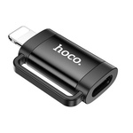 Adapter OTG Lightning do USB C Hoco 2A UA31B czarny