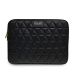 Guess Sleeve GUCS13QLBK 13" czarny/black Quilted
