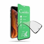 SZKŁO HARTOWANE CERAMICZNE FLEX SAMSUNG GALAXY S21 FE CZARNE