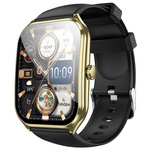 Smartwatch Hoco 1,96" AMOLED IP67 z funkcją rozmowy Y28 złoty