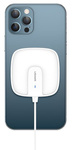 USAMS Ład. indukcyjna US-CD159 magnetic W1 15W Extra-thin iPhone 12 series biały/white CD159DZ02