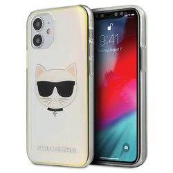 KARL LAGERFELD KLHCP12SCIR IPHONE 12 MINI 5.4 "MULTICOLOR HARDCASE IRIDESCENT CHAPETTE