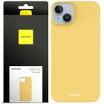 Spacecase Etui Silicone Case iPhone 14 Plus yellow