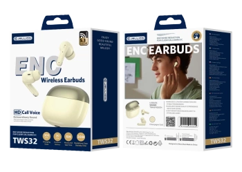 JELLICO wireless earphones (ENC) TWS32 Yellow