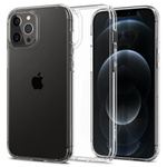 Etui Spigen Ultra Hybrid na iPhone 12 Pro Max - przezroczyste