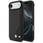 Etui BMW M Carbon Line & Logo MagSafe do iPhone Air czerwony