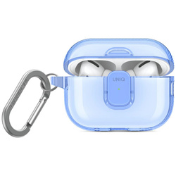 Etui UNIQ Glase Pro do AirPods Pro 2     Lock Case niebieski
