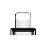 USAMS ADAPTER MAGNETYCZNY U28 LIGHTNING BULK SREBRNY/SILVER SJ325LNTA