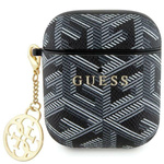 Guess GUA2PGCE4CK AirPods 1/2 coverczarny/black GCube Charm