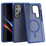 Spacecase Etui Hybrid Fusion Mag Galaxy S25 Ultra blue