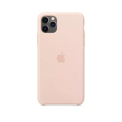 APPLE SILICONE CASE IPHONE 11 PRO MAX PINK SAND OTWARTE OPAKOWANIE