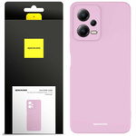 Spacecase Etui Silicone Case Poco X5 5G/Redmi Note 12 5G lilac