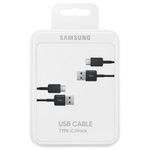 Samsung USB C cable 480Mbps 5A 1.5m (EP-DG930MBEGWW) - black (set of 2)