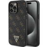 Guess GUHCP14XPG4GPK iPhone 14 Pro Max6.7" czarny/black hardcase 4G Triangle Metal Logo