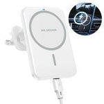 WK Design Upine Series bezprzewodowa ładowarka MagSafe 15W biała (WP-U95)