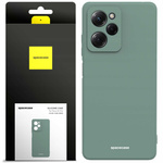Spacecase Etui Silicone Case Poco X5 Pro 5G dark green