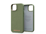 Njord "Suede MagSafe" Cover for Apple iPhone 15 Pro, olive